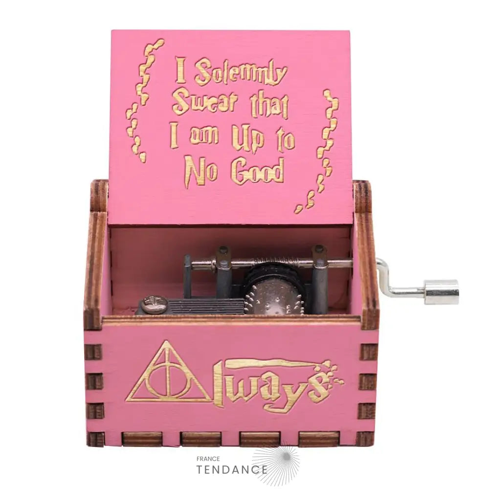 Boîtes à Musique En Bois Naturel | Cinéma Mangas Jeux Vidéos