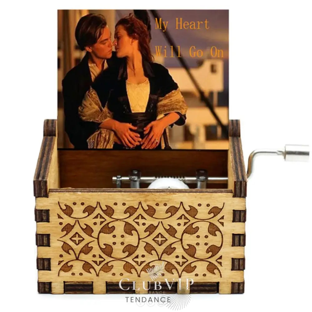 Boîtes à Musique En Bois Naturel | Cinéma Mangas Jeux Vidéos