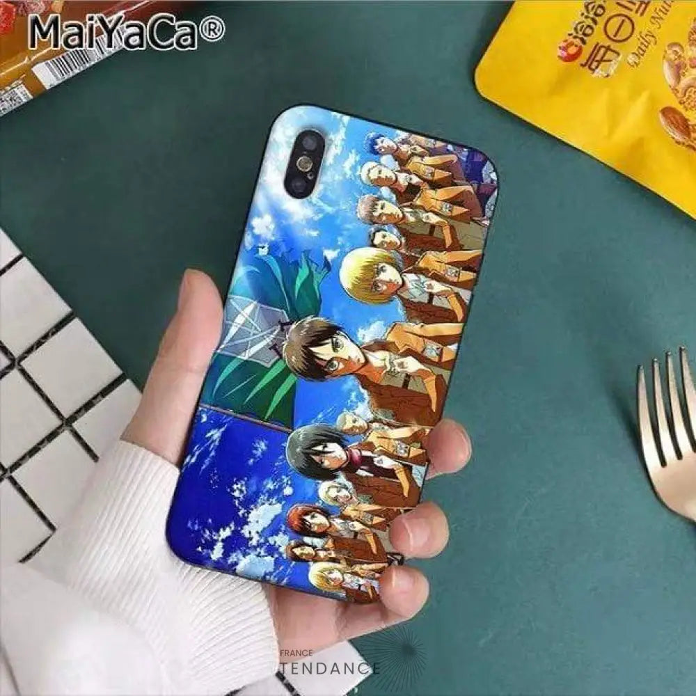 Coque Iphone Attaque Des Titans | France-Tendance