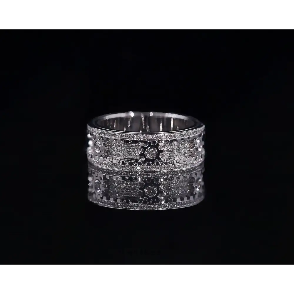 Eternity | Bague Rouages Du Temps Couleur Argent (Edition Limitée 100 Exemplaires)