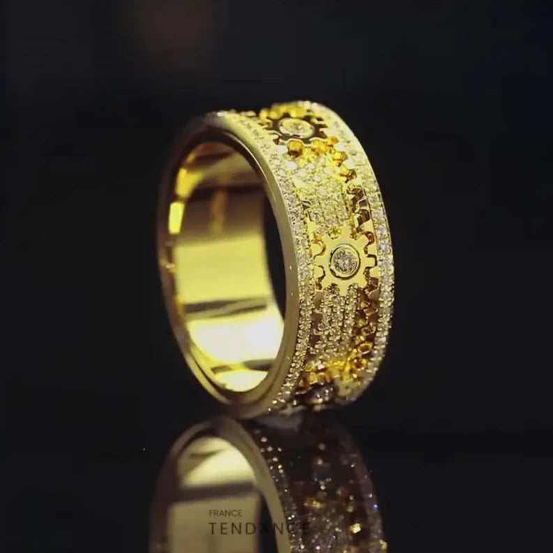 Eternity | Bague Rouages Du Temps Couleur Or (Edition Limitée 100 Exemplaires)
