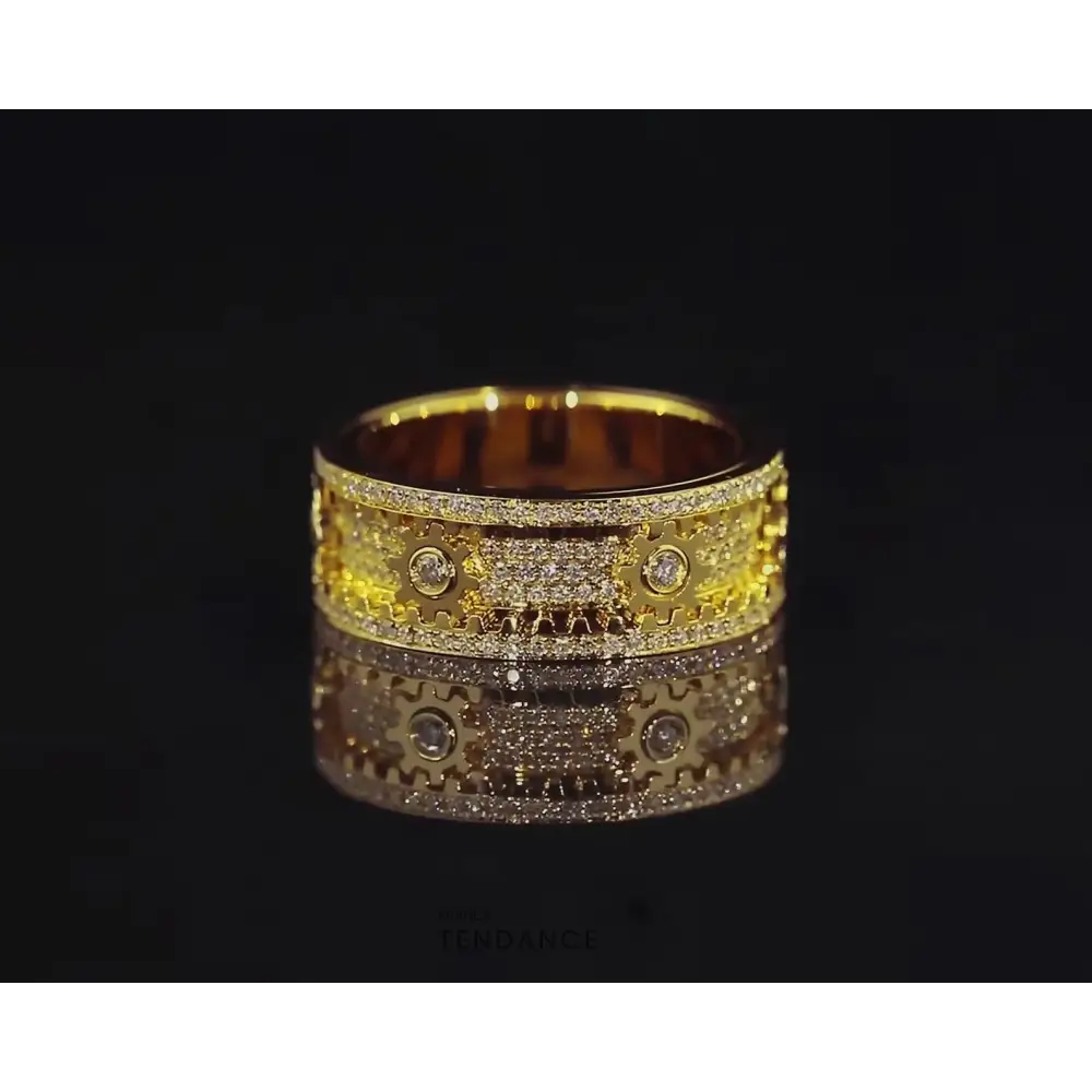 Eternity | Bague Rouages Du Temps Couleur Or (Edition Limitée 100 Exemplaires)