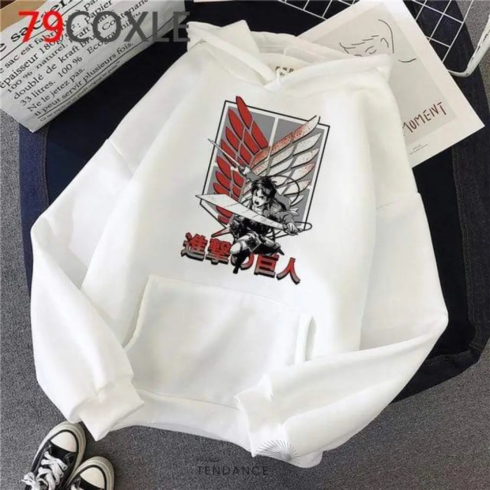 Hoodie Attaque Des Titans | France-Tendance