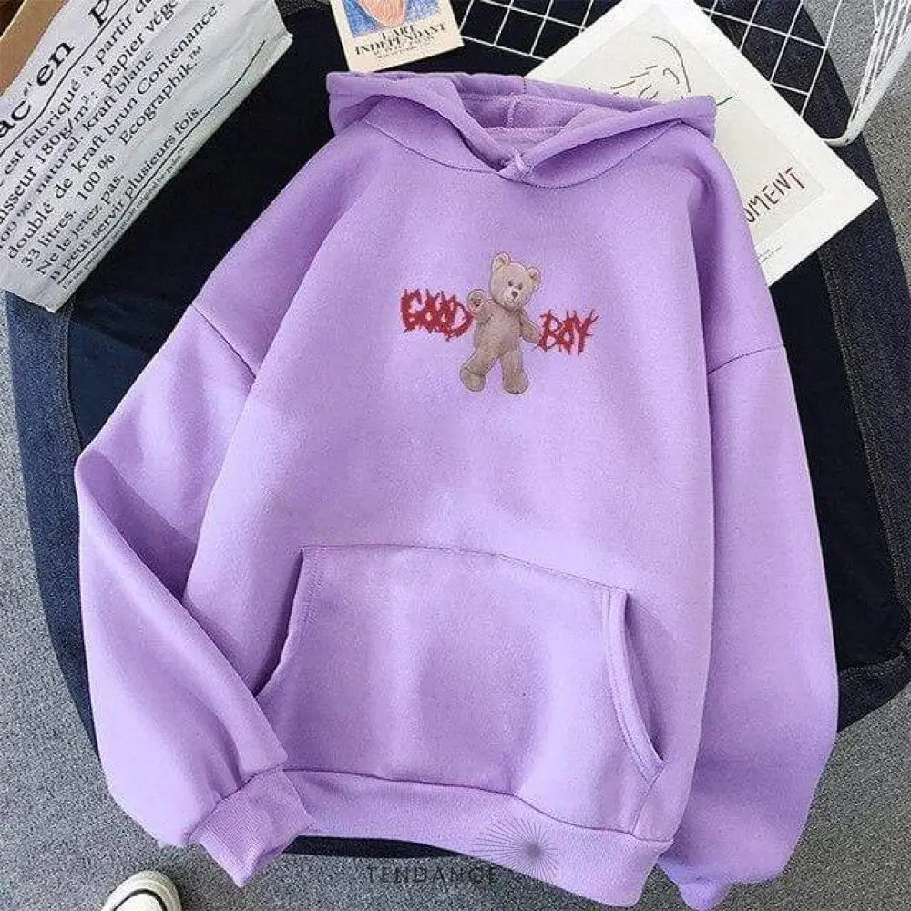 Hoodie Creppy Teddy | France-Tendance