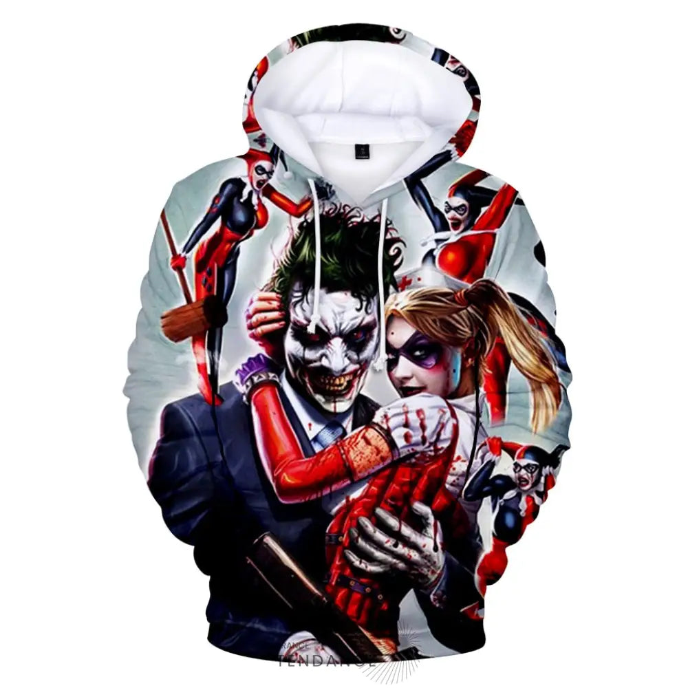 Hoodie Joker Mad-smile™ | France-Tendance