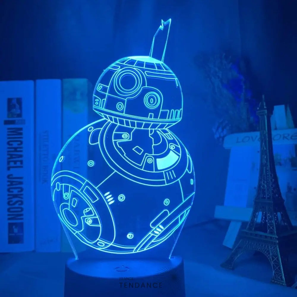 Lampe 3d Star Wars Bb-8 | France-Tendance