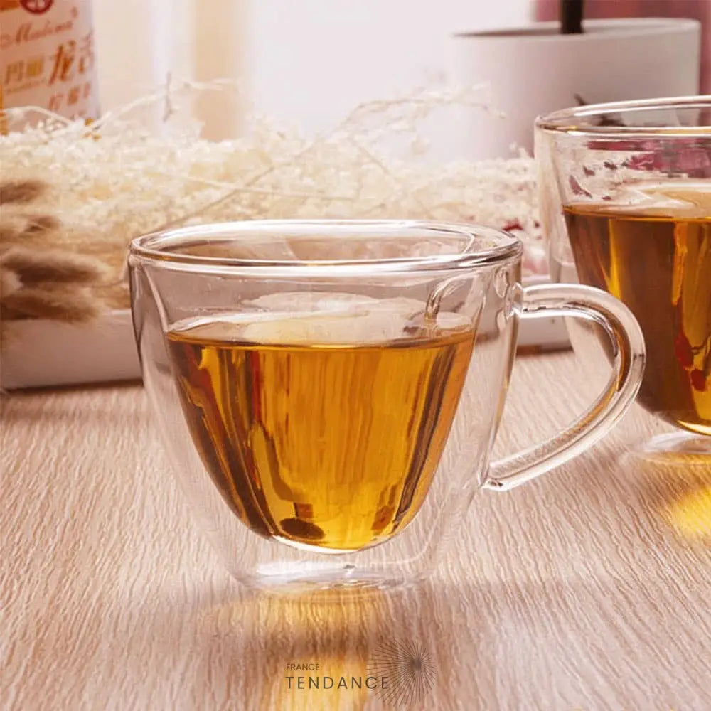 Mug Cœur Double Paroi | France-Tendance