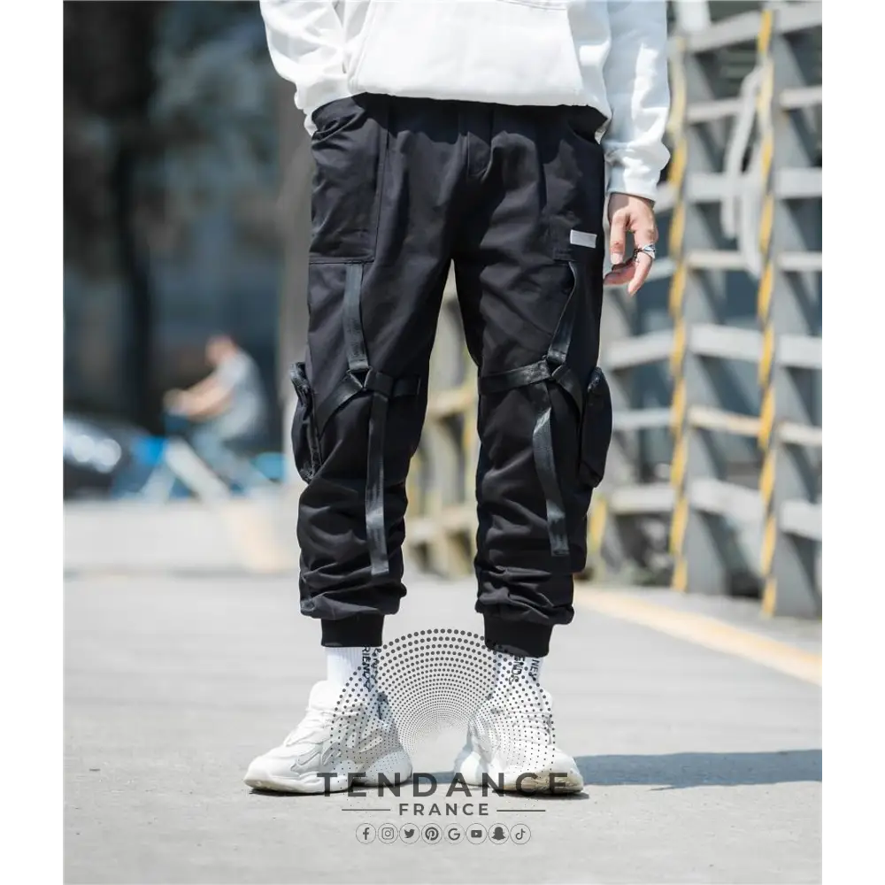Multi Pocket Harem Pants Men’s Casual | France-Tendance