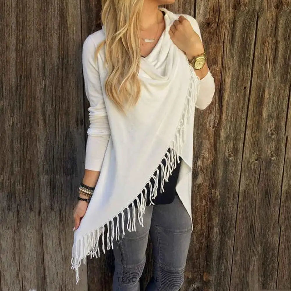 Poncho Asymétrique | France-Tendance