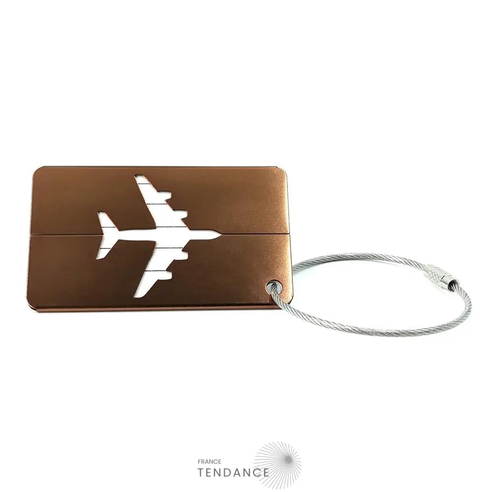 Porte-étiquette En Métal Pour Bagages | France-Tendance