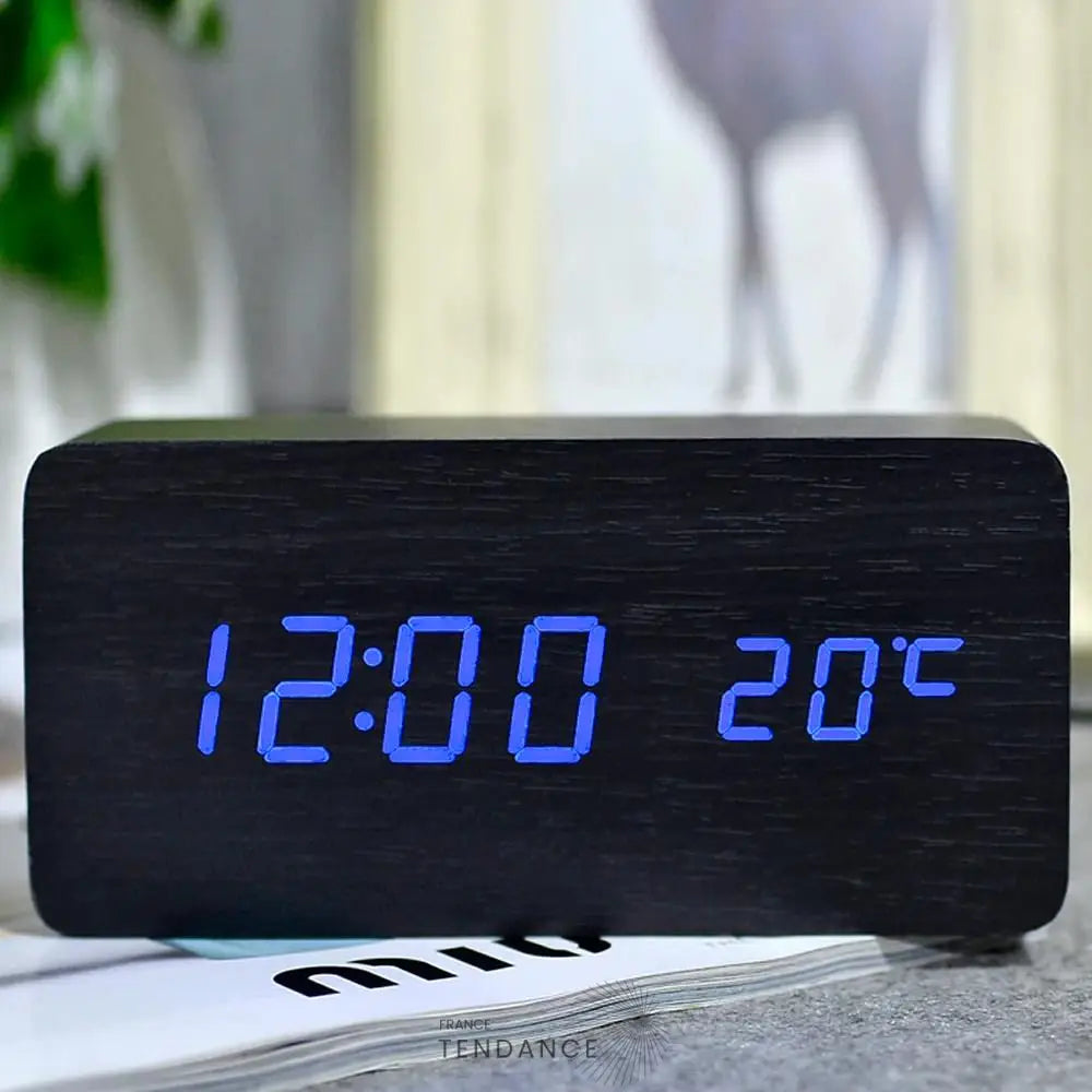 Réveil En Bois à Led | France-Tendance