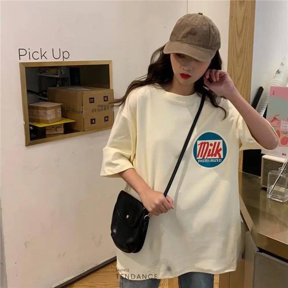 T-shirt Milk | France-Tendance