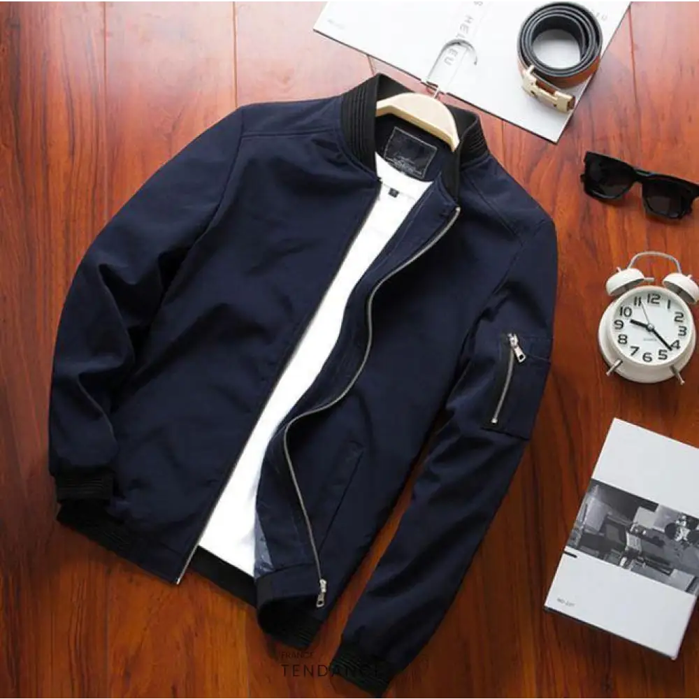 Veste Bomber Zippée | France-Tendance
