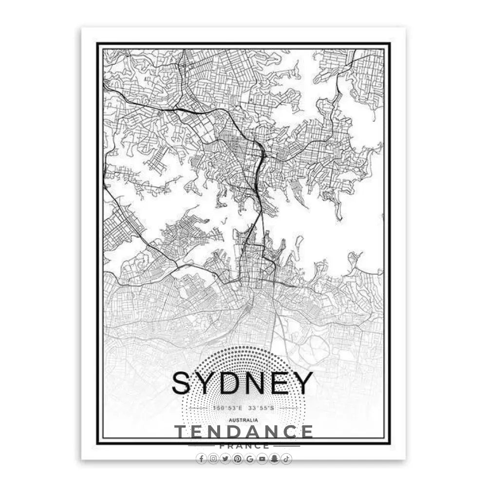 Affiche Holographique Sydney | France-Tendance