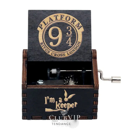 Boîtes à Musique En Bois Naturel | Cinéma Mangas Jeux Vidéos