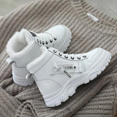 Bottes Casual à Fourrures | France-Tendance