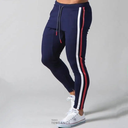 Jogging Slim à Bandes | France-Tendance