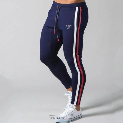 Jogging Slim à Bandes | France-Tendance