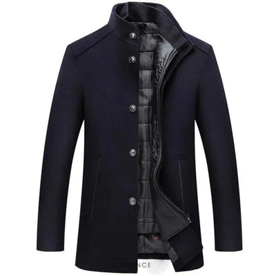 Manteau Coupe-vent En Laine | France-Tendance