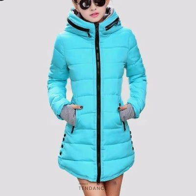 Manteau Long Matelassé Pour Femme | France-Tendance