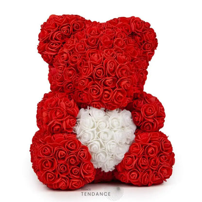 Ourson Géant Xxl En Roses éternelles (55cm) |