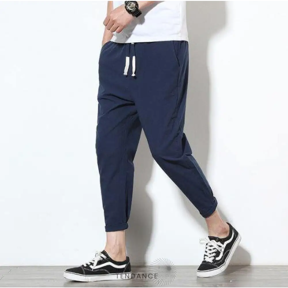 Pantalon Décontracté Avec Cordon | France-Tendance