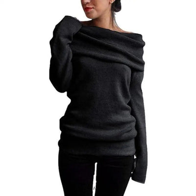 Pull Confortable Maxi Col | France-Tendance