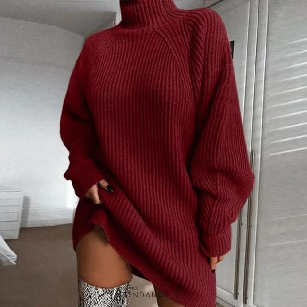 Robe Pull Confortable | France-Tendance
