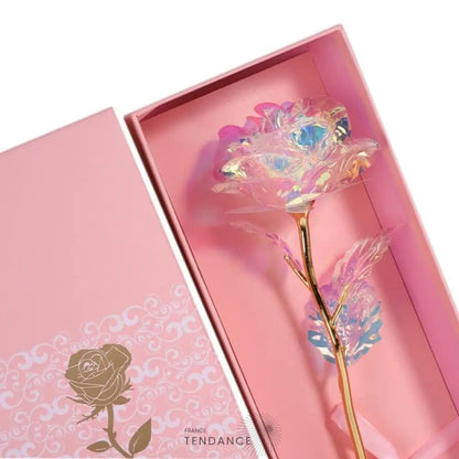 Rose Eternelle En Or 24k - édition Diamant | France-Tendance