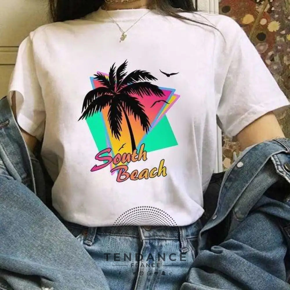 T-shirt South Beach | France-Tendance