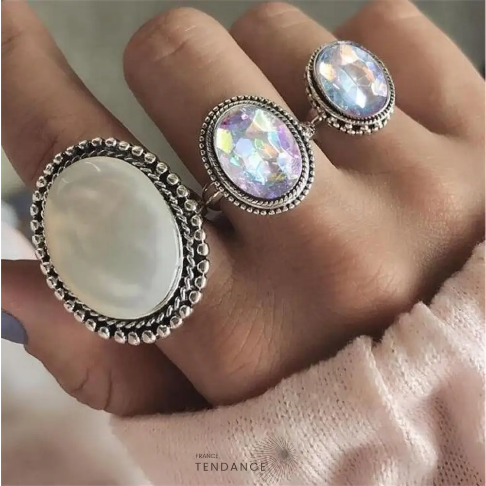 Superbe Lot 3 Bagues Vintage | France-Tendance