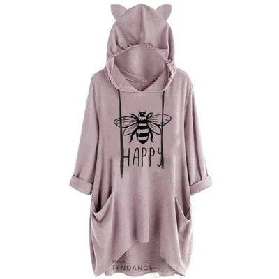 T-shirt Loose à Capuches | France-Tendance