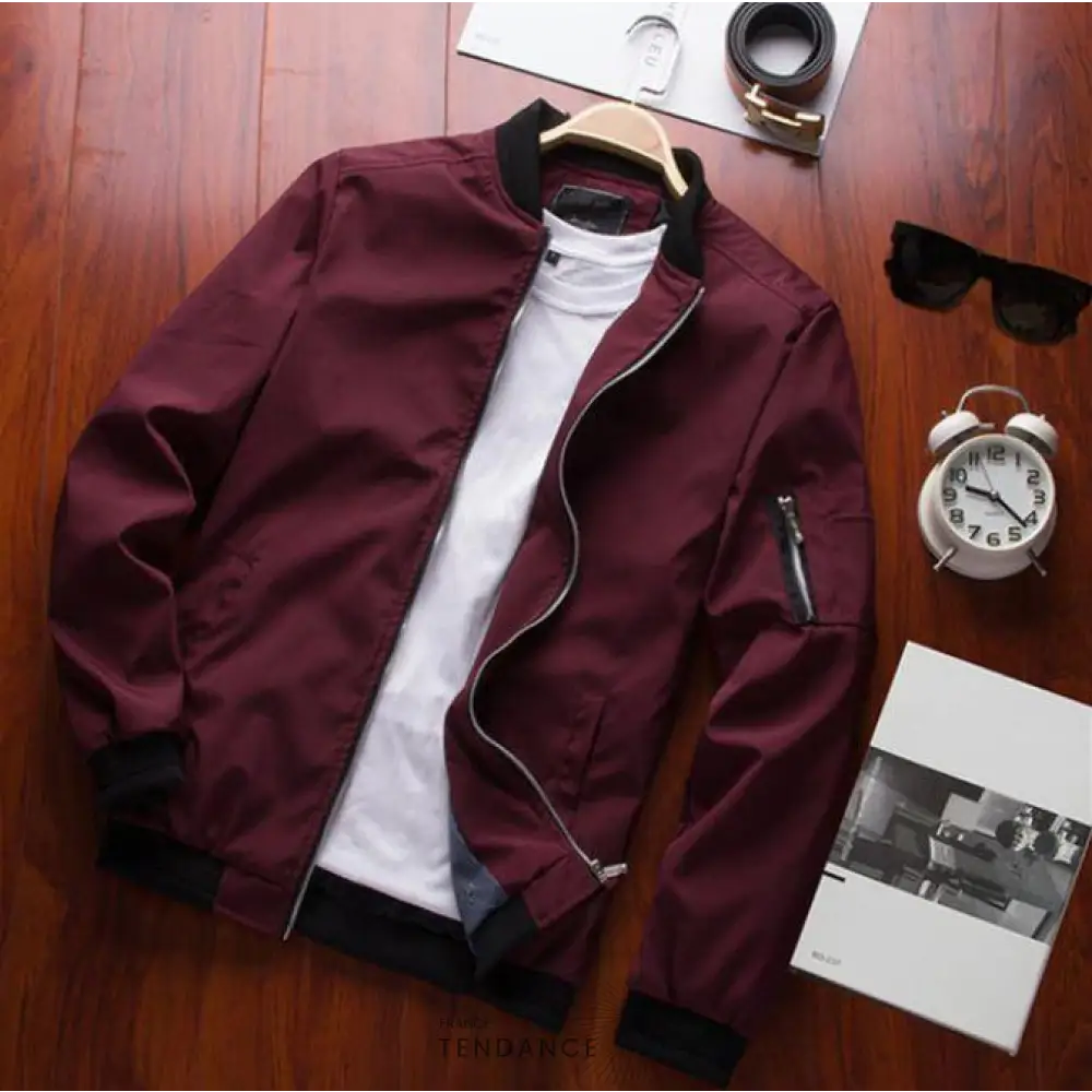 Veste Bomber Zippée | France-Tendance